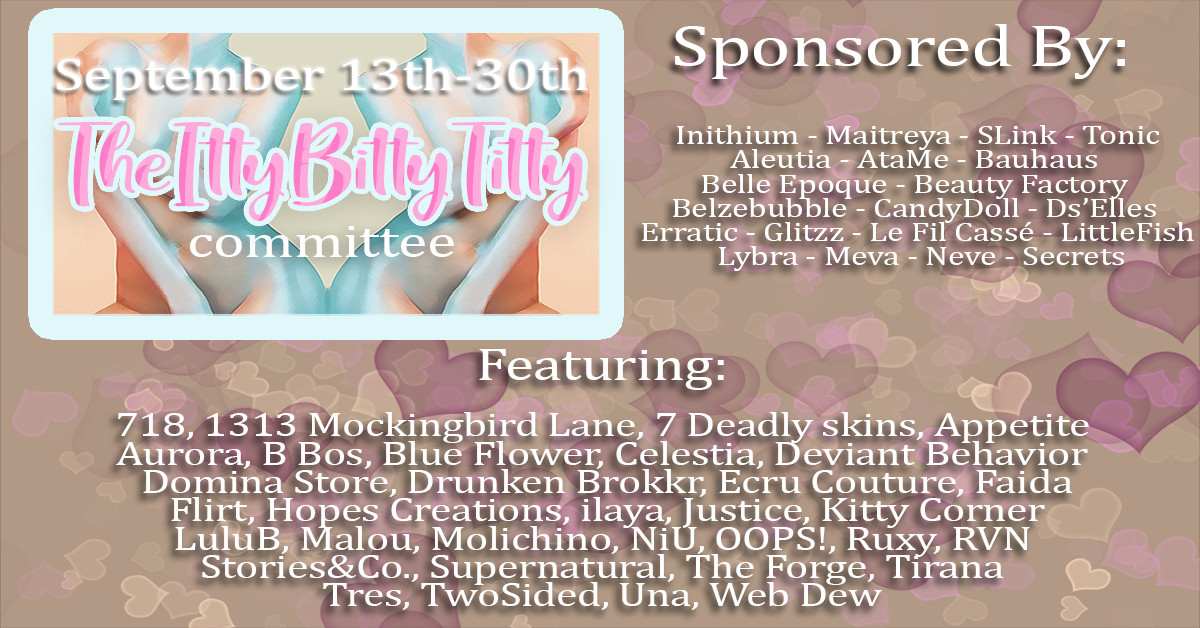 Small Is Beautiful At Itty Bitty Titty Committee!