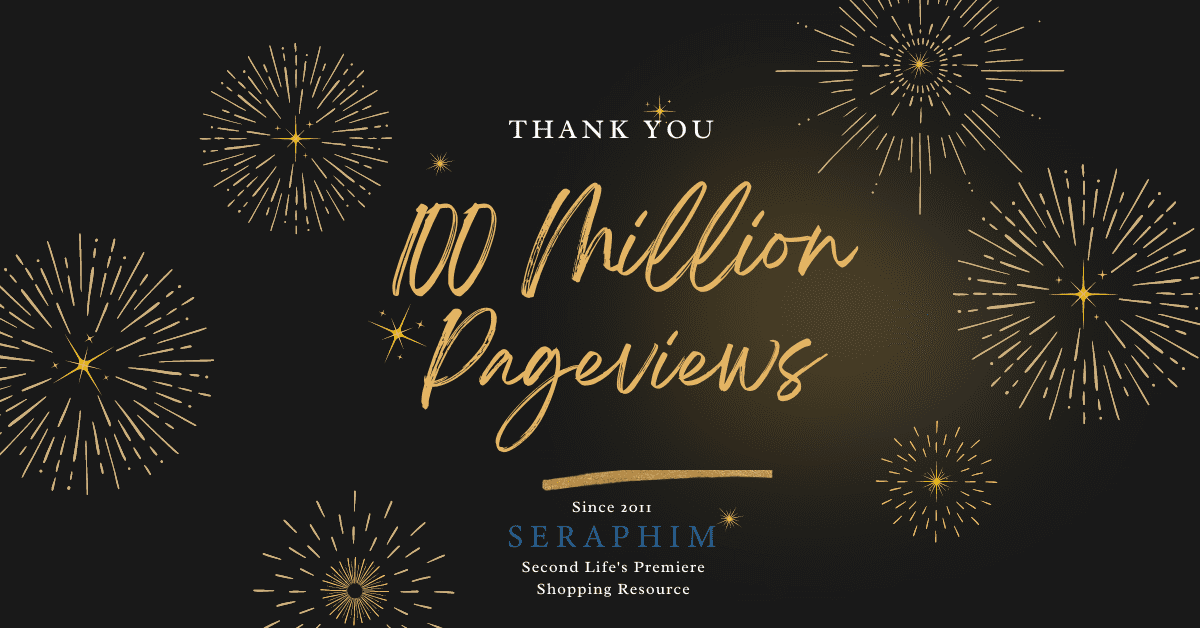Thank you for 100 MILLION Pageviews
