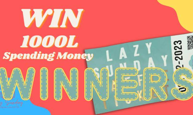 Lazy Sunday L$ Giveaway – Winners!