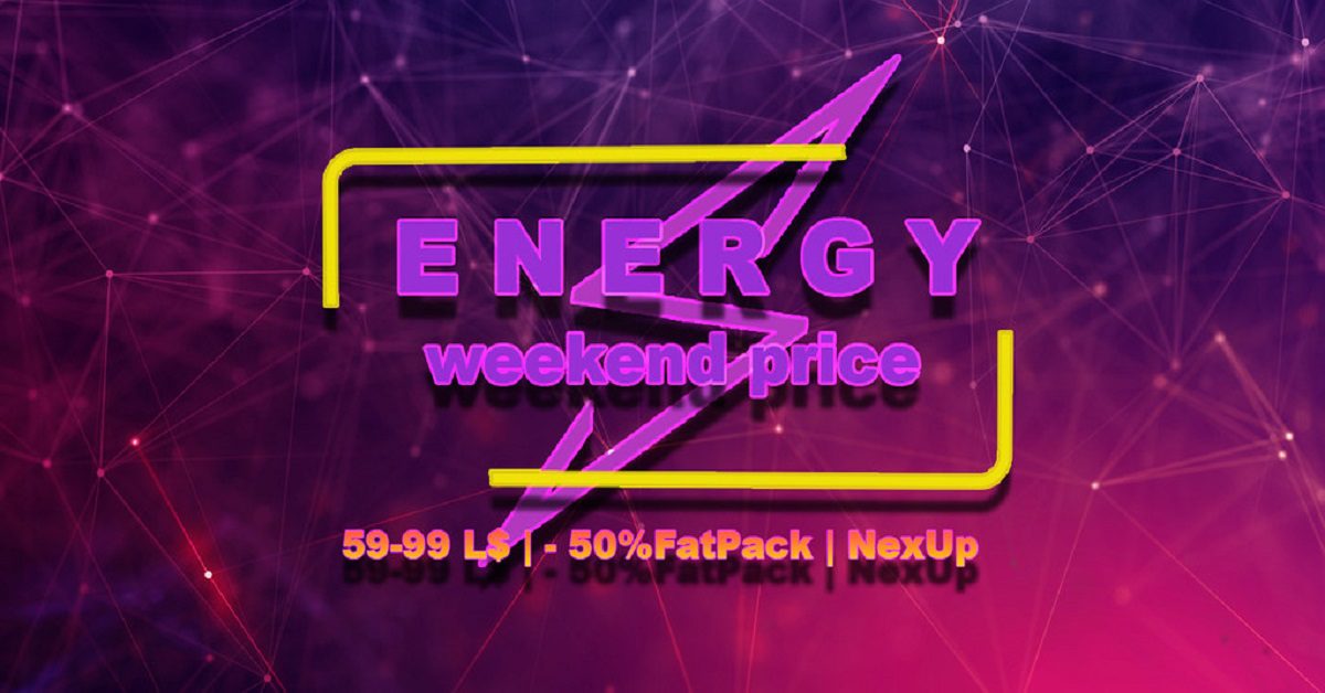 Take My Advice, Shop Energy Weekend Price!