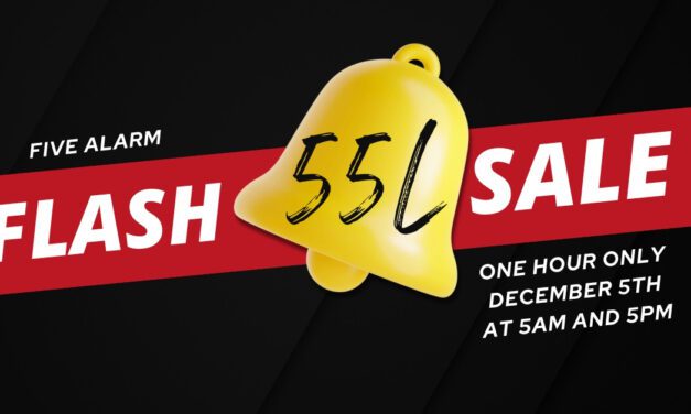 Ignite Your Savings With Five Alarm Flash Sale!
