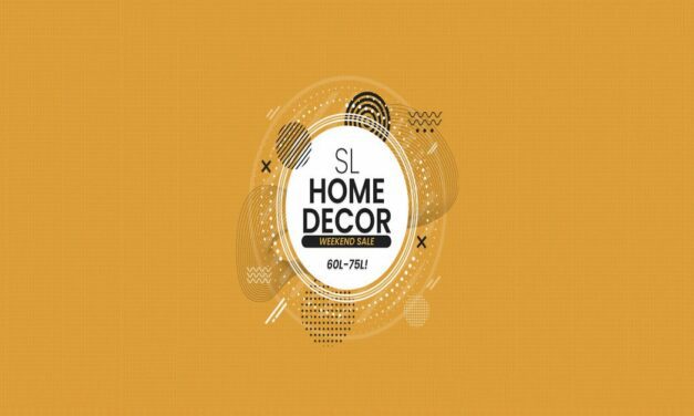 Build Your Ideal Holiday With SL Home Decor Weekend Sale!