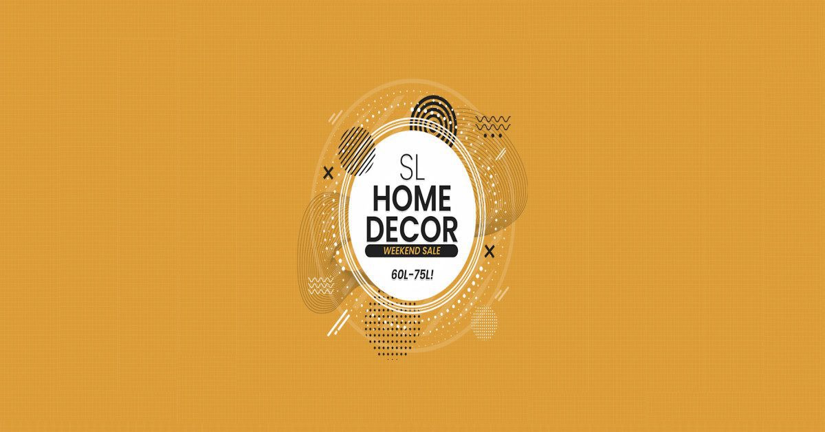 SL Home Decor Weekend Sale Makes it Easy!