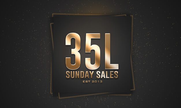 Welcome Back, 35L Sunday Sales!