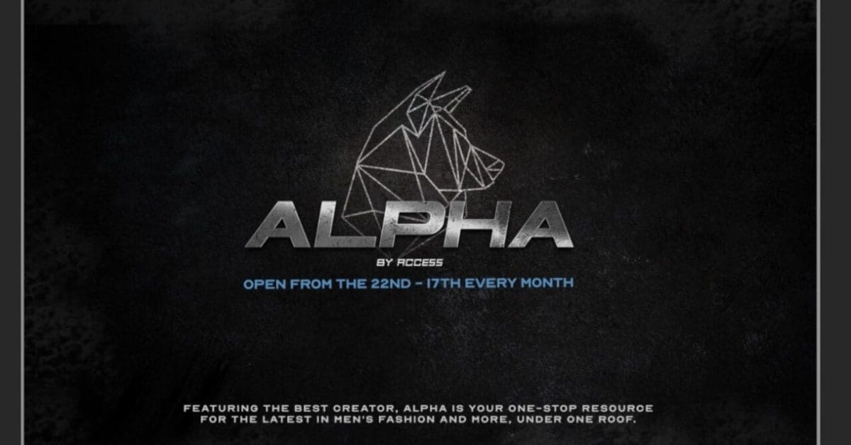 Become the Master of Fashion with Alpha!