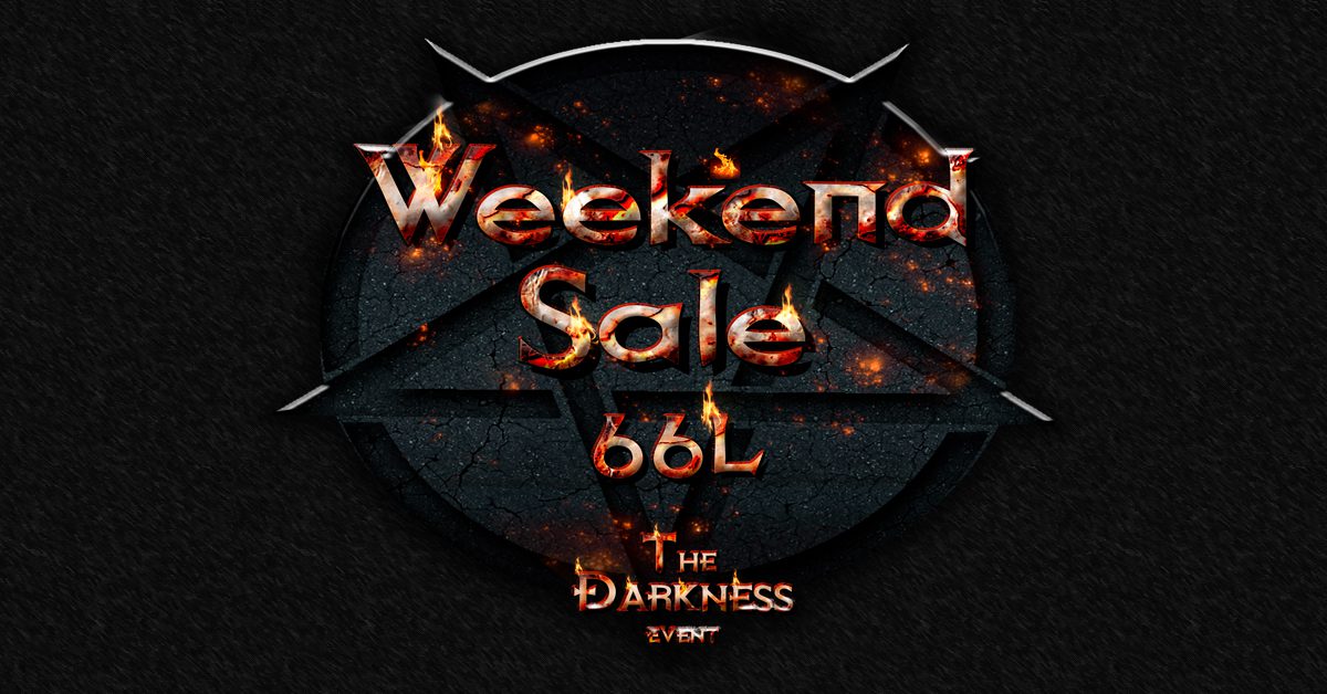 Shop the Wicked Deals at Darkness Weekend Sales