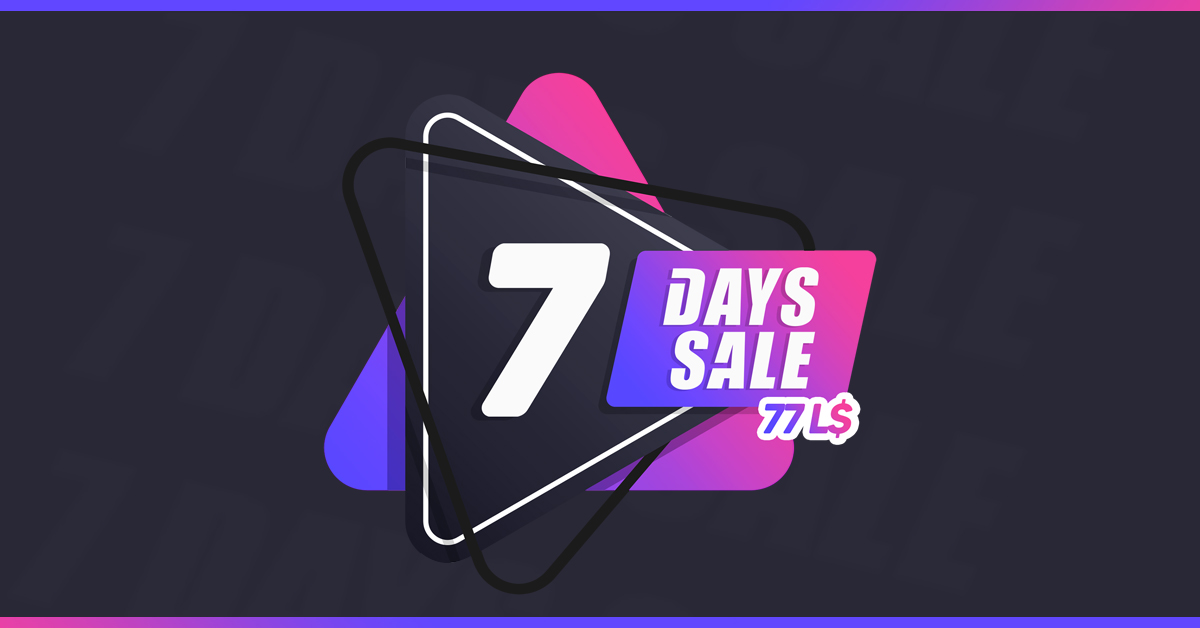 Grab your Plus One and Head to the 7DaysSALE!