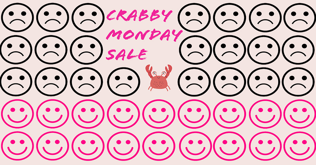 Kickstart the Week with Crabby Monday!