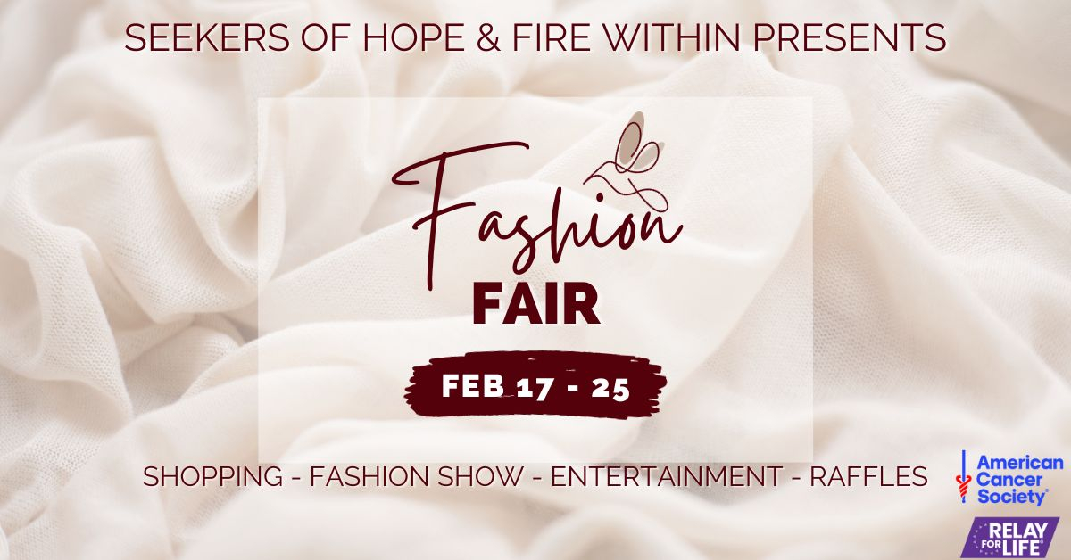 Relay the News! It’s Time for Fashion Fair 2024!