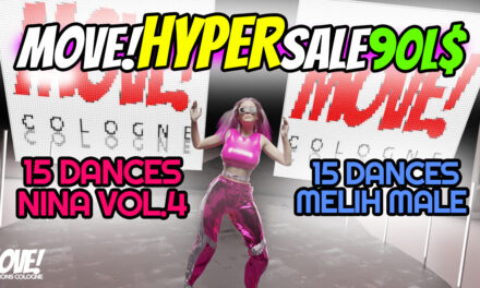 Hyper Sale 90L Nina Vol. 4 & Melih Male at Move! Animations Cologne
