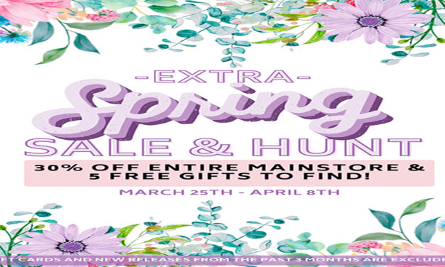 It’s the Annual Spring Sale & Hunt at Extra!