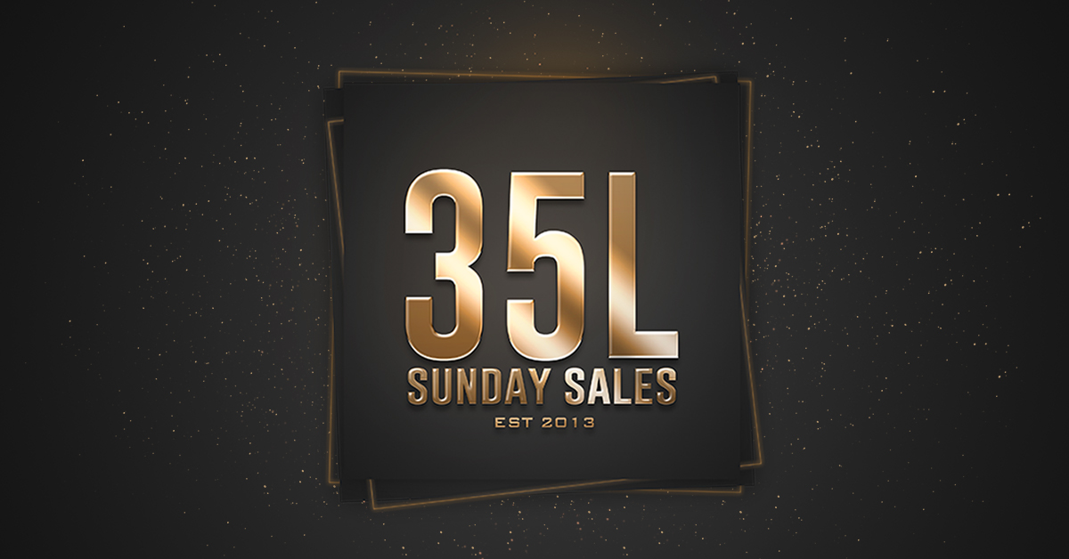 Get Comfy & Cute, Time for 35L Sunday Sales!