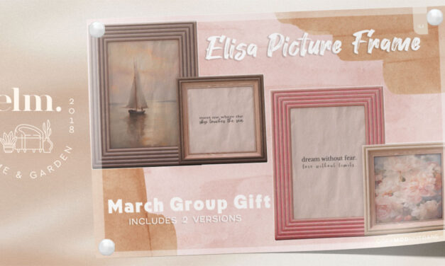 March Group Gift Elisa Picture Frame at Elm.