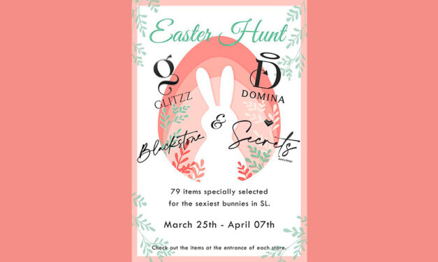 Easter Hunt at Glitzz, Domina, Blackstone, and Secrets!