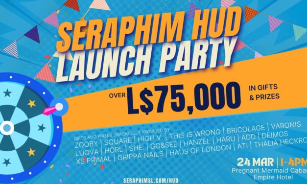 Join Us Tomorrow For The Seraphim HUD Launch Party!