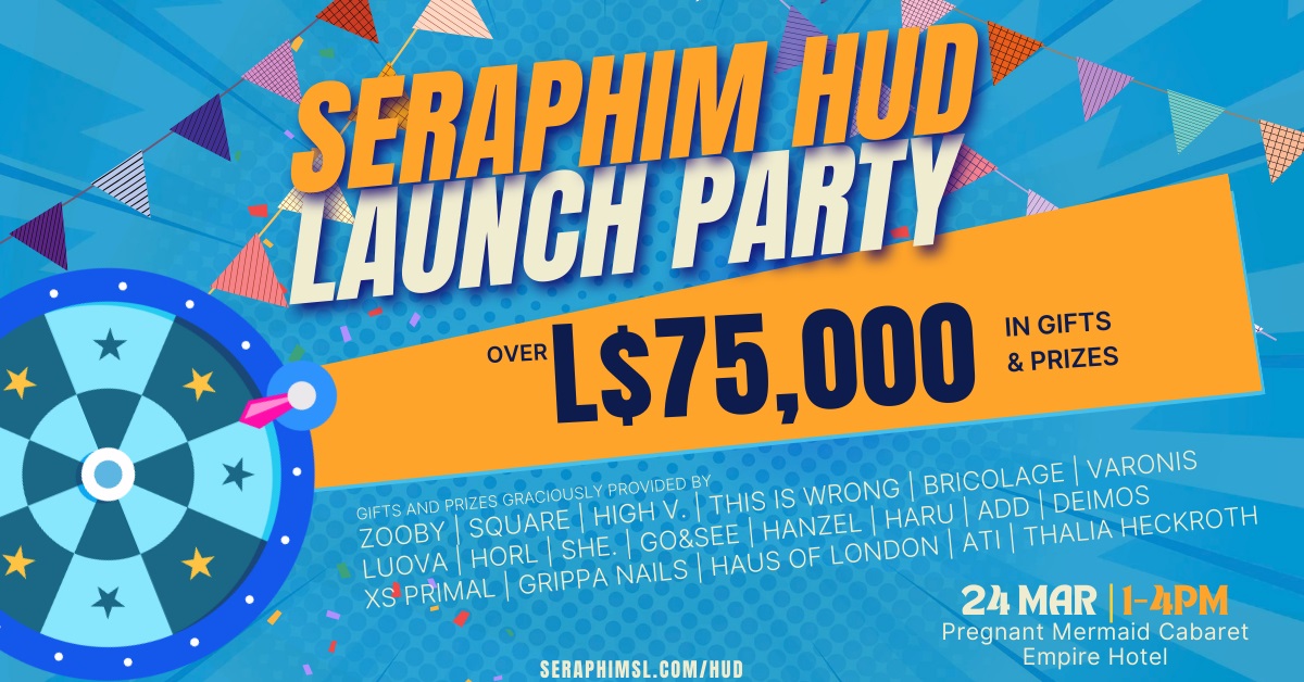Join Us Tomorrow For The Seraphim HUD Launch Party!