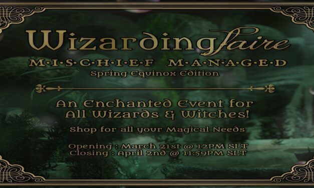 Come Manage Your Mischief At Wizarding Faire – Spring Solstice Ed.!
