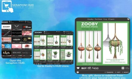 Zooby is My HUD Pick for Today with this Animesh Plant!