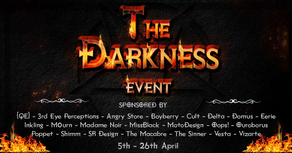 April Showers Bring Dark Flowers at The Darkness Event