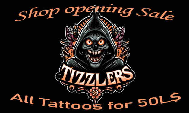 Tizzler’s Store Opening Sale – Tattoos just 50L!