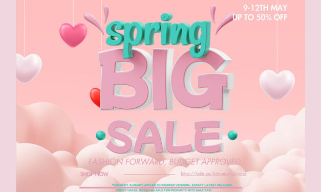 Spring Big Sale Up to 50% Off at Addams!