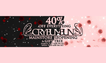 Mainstore Reopening 40% Off Sale at CryBunBun!