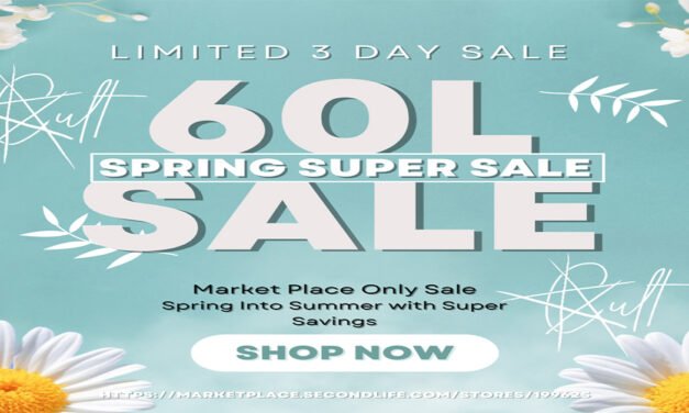 60L Spring Super Sale on Cult Marketplace!