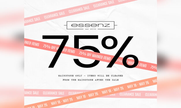 75% Off Clearance Sale at Essenz!