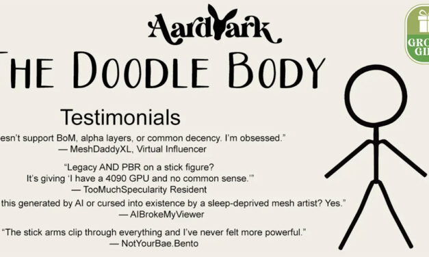 Aardvark Presents The Doodle Body! (Group Gift)