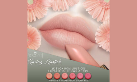 March VIP Group Gift Spring Lipstick at Cazimi