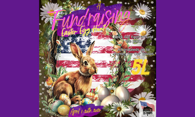 Fundraising Easter Egg Hunt for Homes for Our Troops
