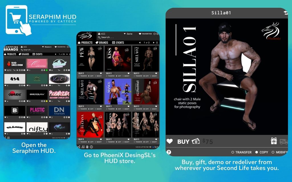 Silla01 by PhoeniX DesingSL – HUD Pick of the Day
