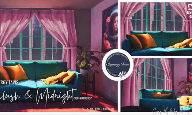 Group Gift Blush & Midnight Backdrop at Synnergy.Tavis