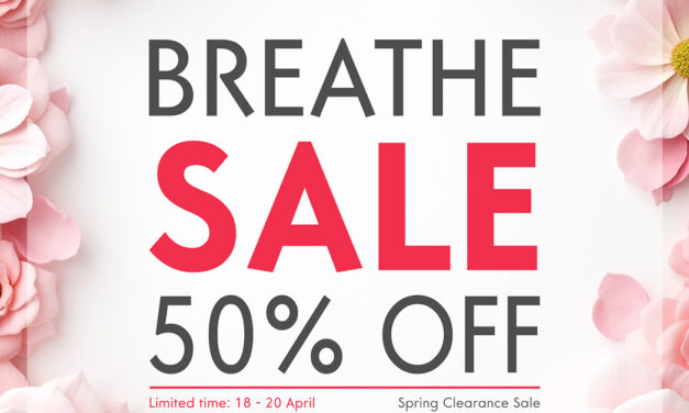 50% Off Spring Clearance Sale at Breathe
