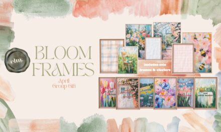 New Group Gift Bloom Frames at Elm.