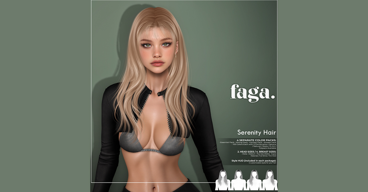 New VIP Group Gift Serenity at Faga