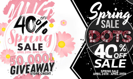 40% Off Annual Spring Sale at Mug X Dots Mainstores