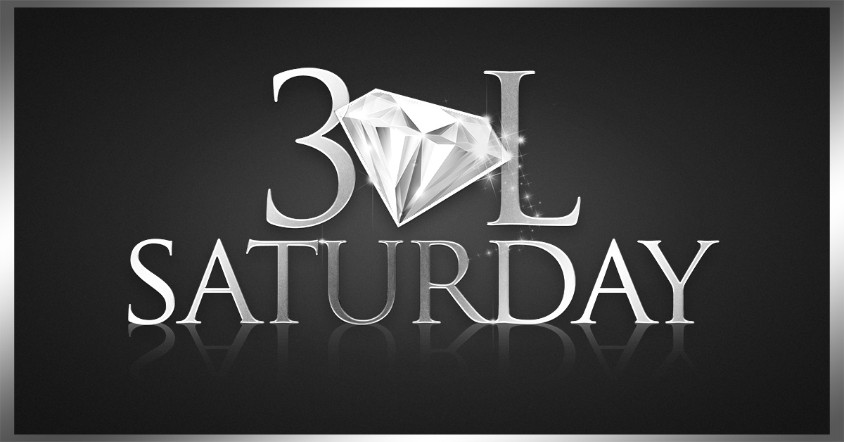 Sale? Say No More at 30L Saturday!
