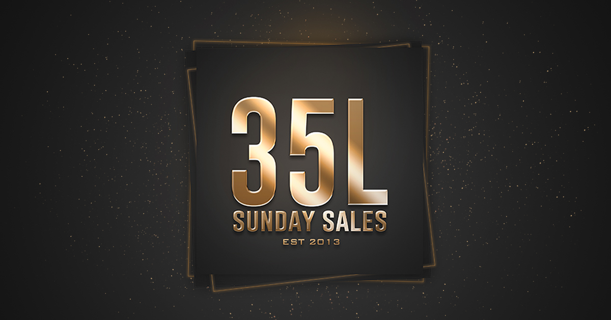 Let 35L Sunday Sales Save Your Wallets!