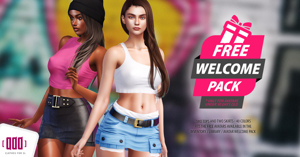 Free Welcome Pack Gift for New Avatars at Add