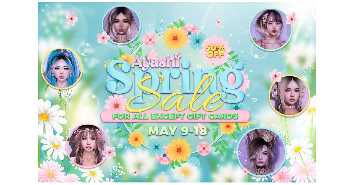 50% Off Spring Sale at Ayashi