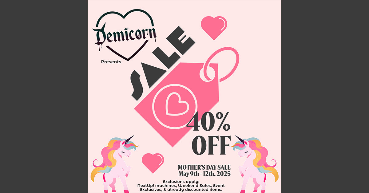 40% Off Mother’s Day Sale at Demicorn Mainstore