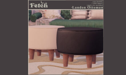 VIP Group Gift Landon Ottoman at Fetch