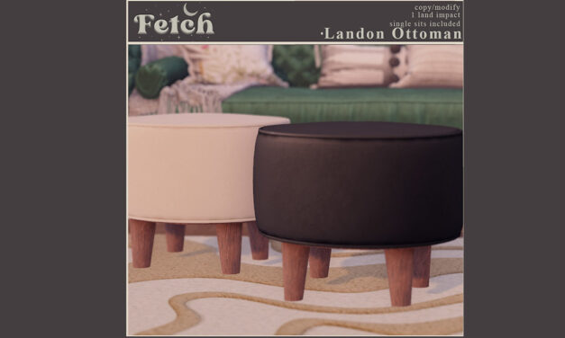 VIP Group Gift Landon Ottoman at Fetch