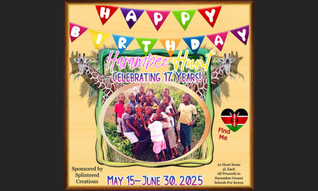 Happy Birthday Harambee Hunt for Charity
