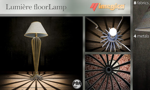 Group Gift Lumiere Floor Lamp at Imegica