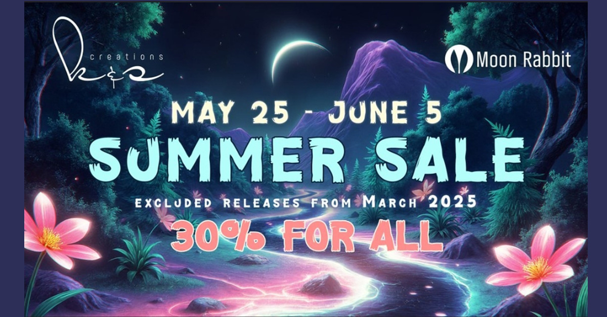 30% Off Summer Sale at K&S X Moon Rabbit