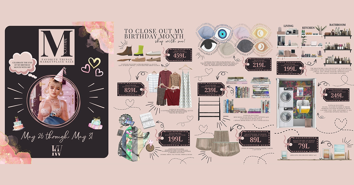 Melly’s Birthday Picks on Sale at KraftWork Marketplace