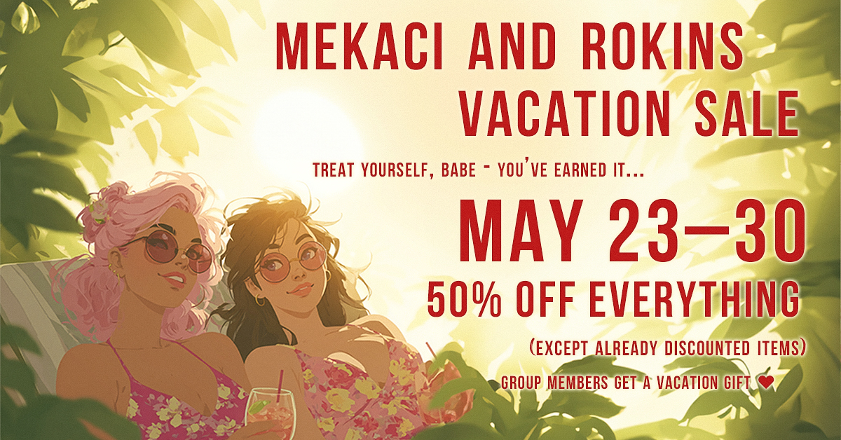 Mekaci X Rokins Vacation Sale 50% Off
