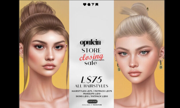 Closing Sale 10L – 175L at Opulein this Week!